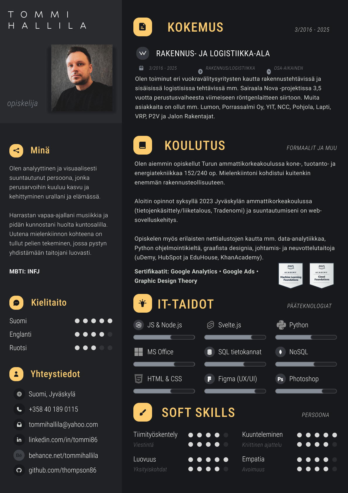 Finnish CV